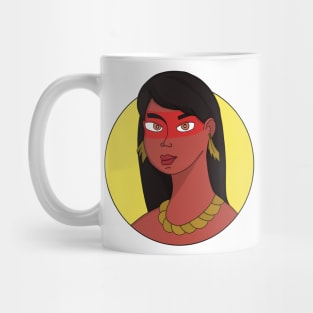 Native Woman Mug